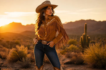 fringe western shirt  