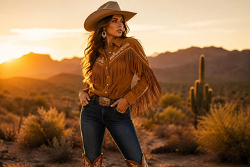 fringe western shirt  