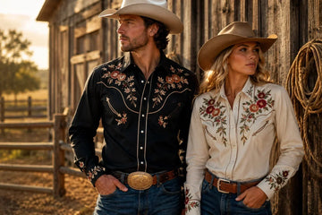 Embroidered Western Shirts
