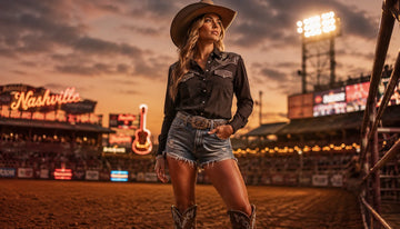 Rhinestone Western Shirt