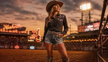 Rhinestone Western Shirt