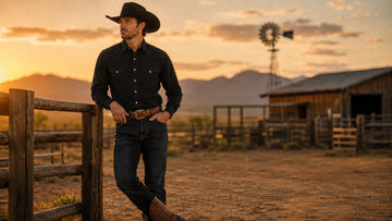 Black Western Dress Shirt