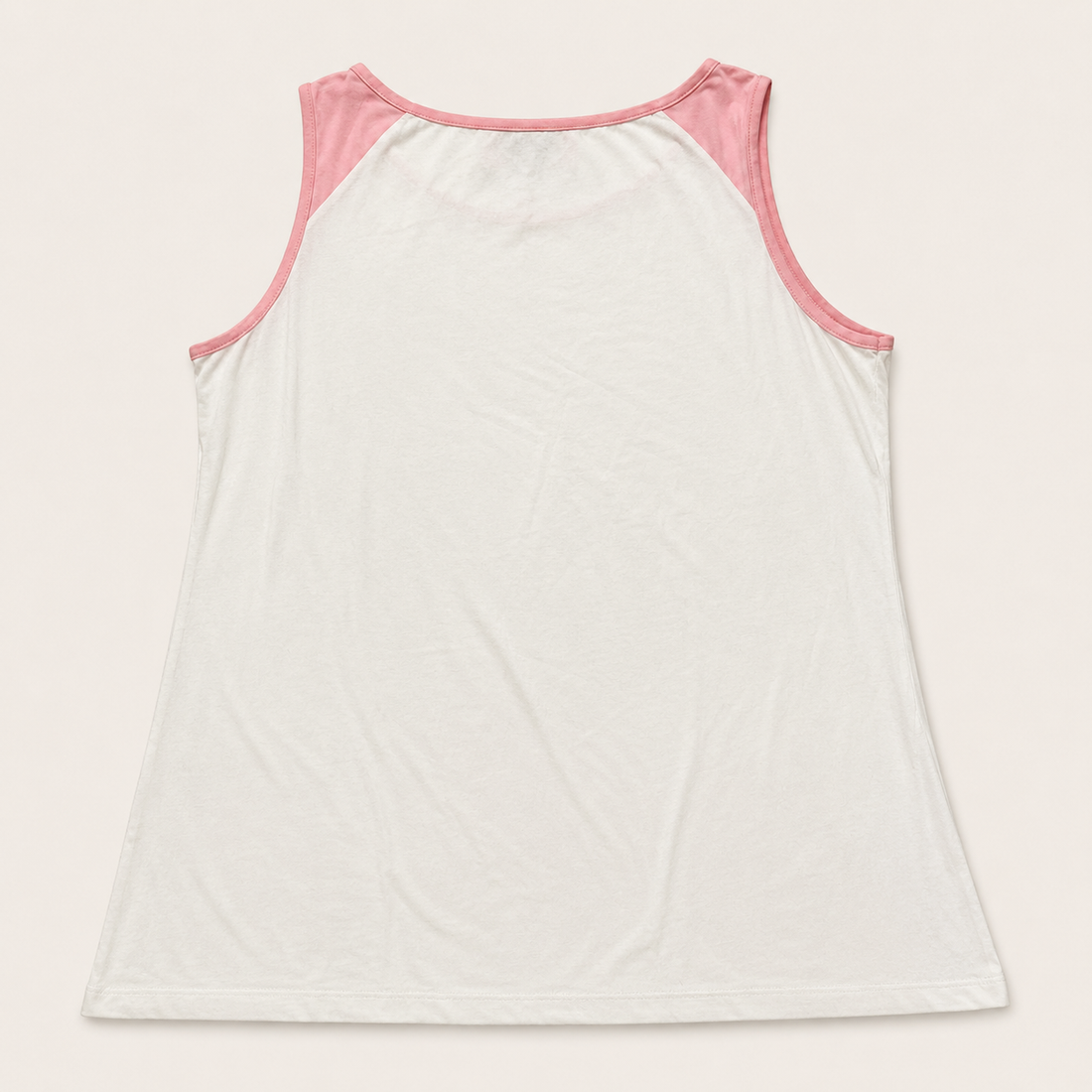 Ladie's Floral Bull Skull Graphic Tank Top