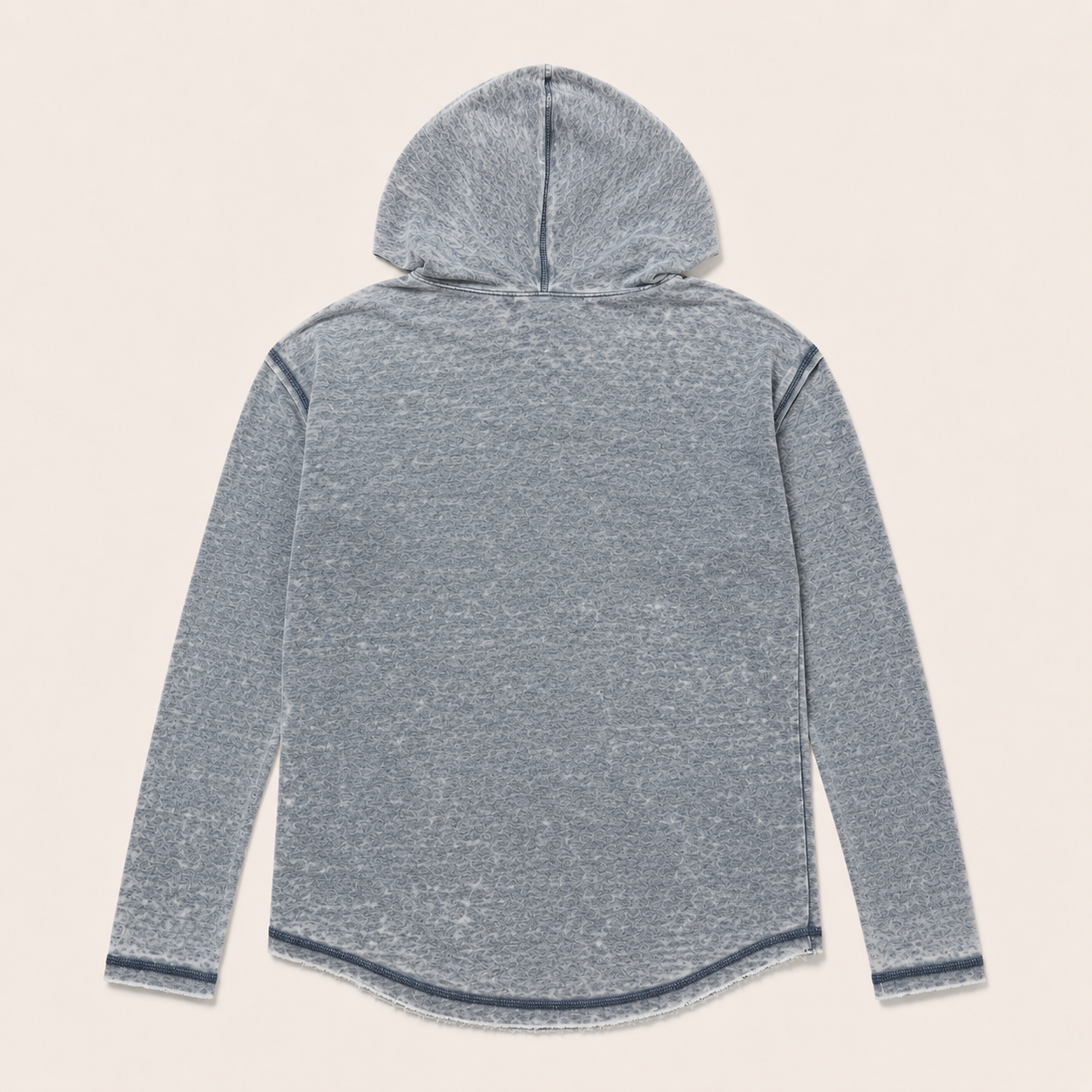 Vintage Wash Aztec Stripe Pullover Hoodie