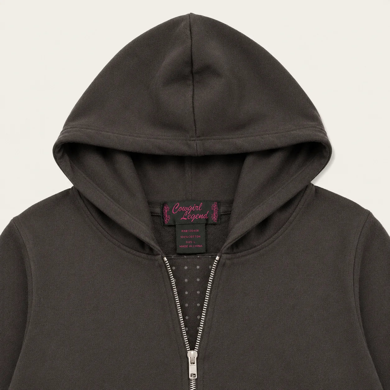 Women’s Western Scroll Cross Zip-Up Hoodie