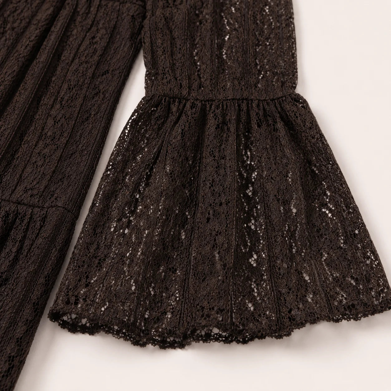Women’s Boho Lace Tiered Maxi Dress