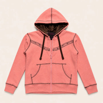 Girl's Rustic Ranch Full-Zip Kids Western  Hoodie
