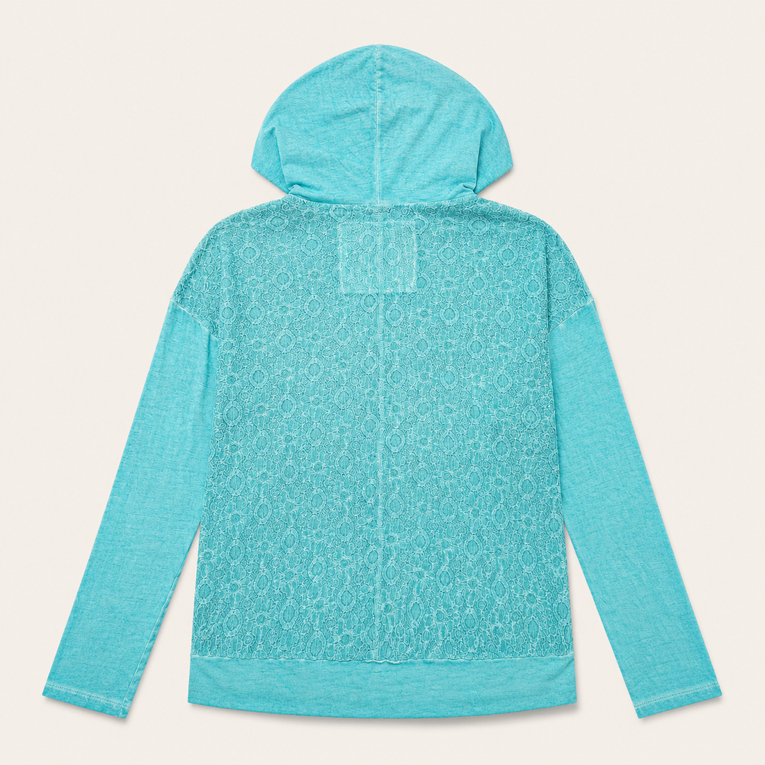 Ladie's Paisley Bandana Graphic Hoodie Pullover