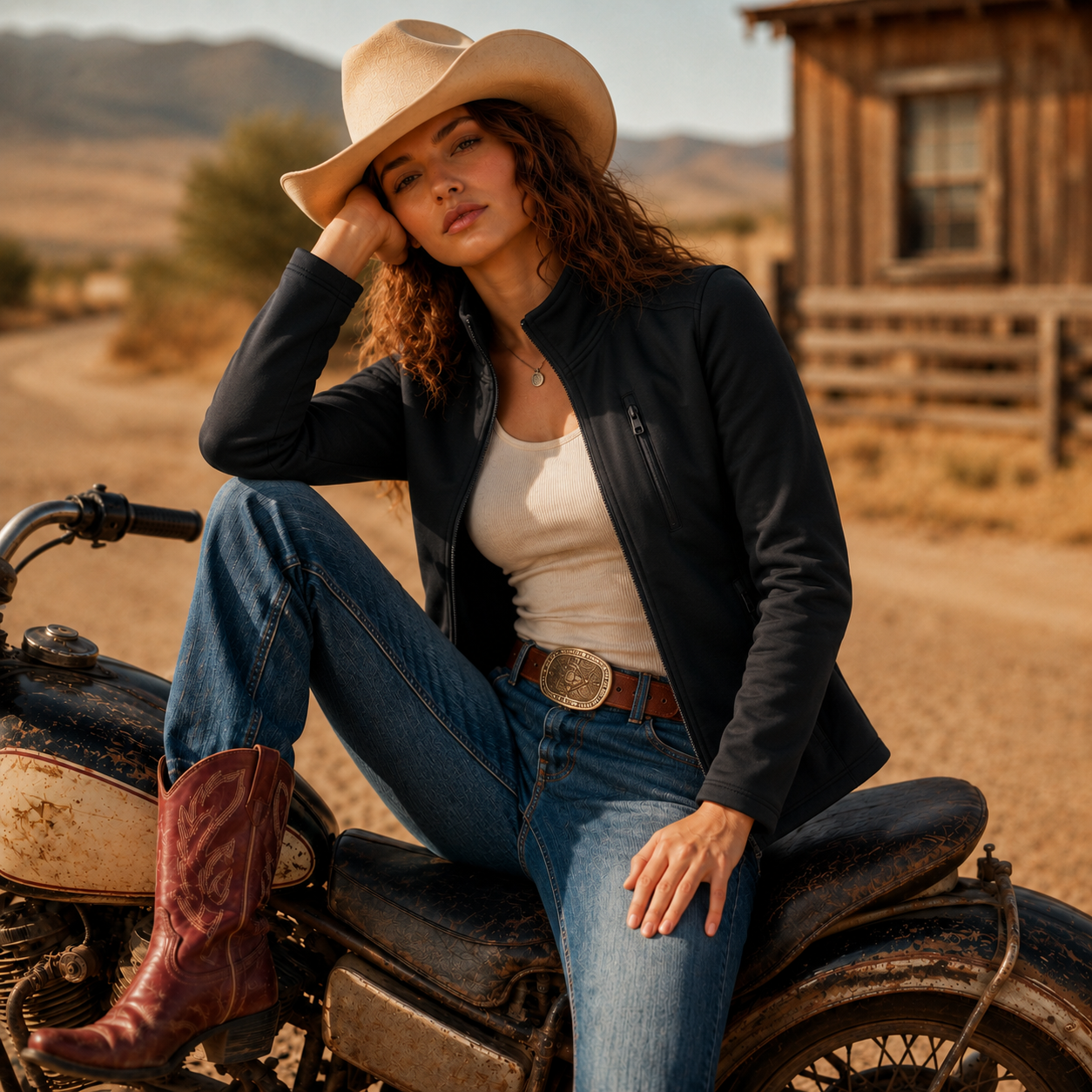 Ladie's Full Zip Bonded Jacket