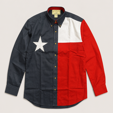 Men's Patriotic Western Button Down Shirt