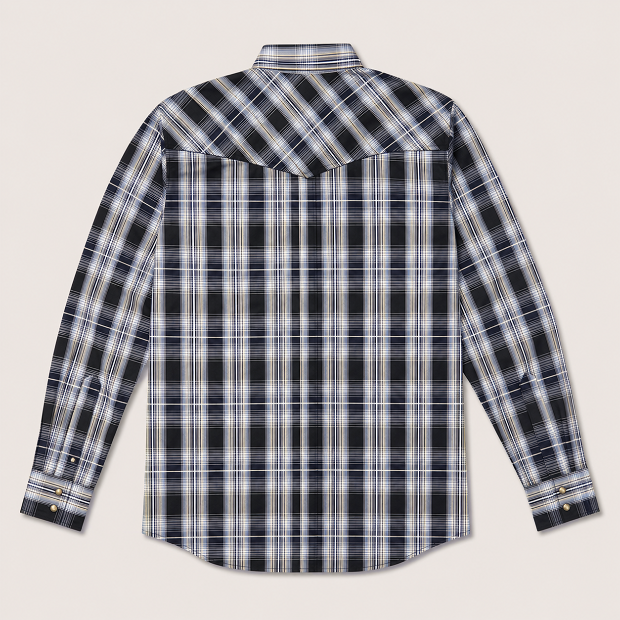 Cowboy Legend Men's Lavender Micro Check Western Shirt