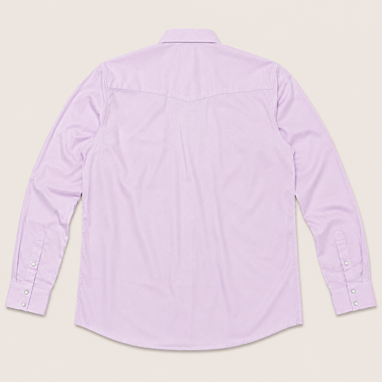 Cowboy Legend Men's Lavender Micro Check Western Shirt
