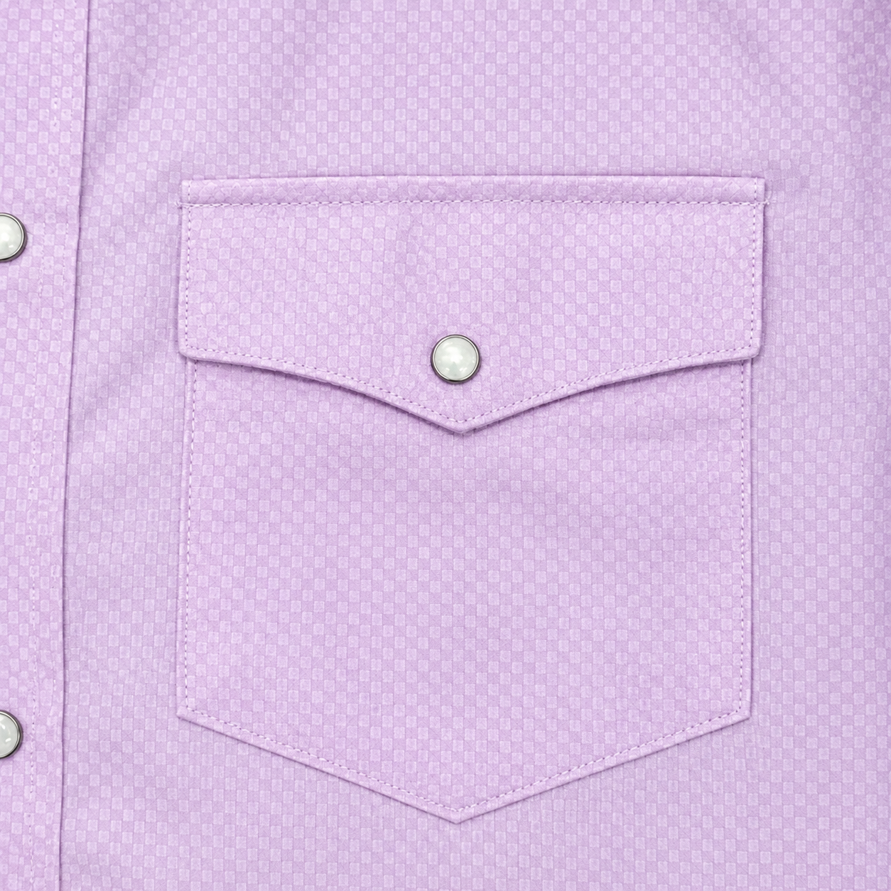 Cowboy Legend Men's Lavender Micro Check Western Shirt