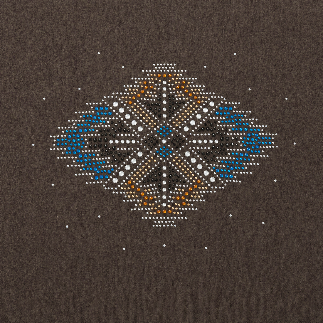 Ladie's Southwestern Rhinestone Long Sleeve Top
