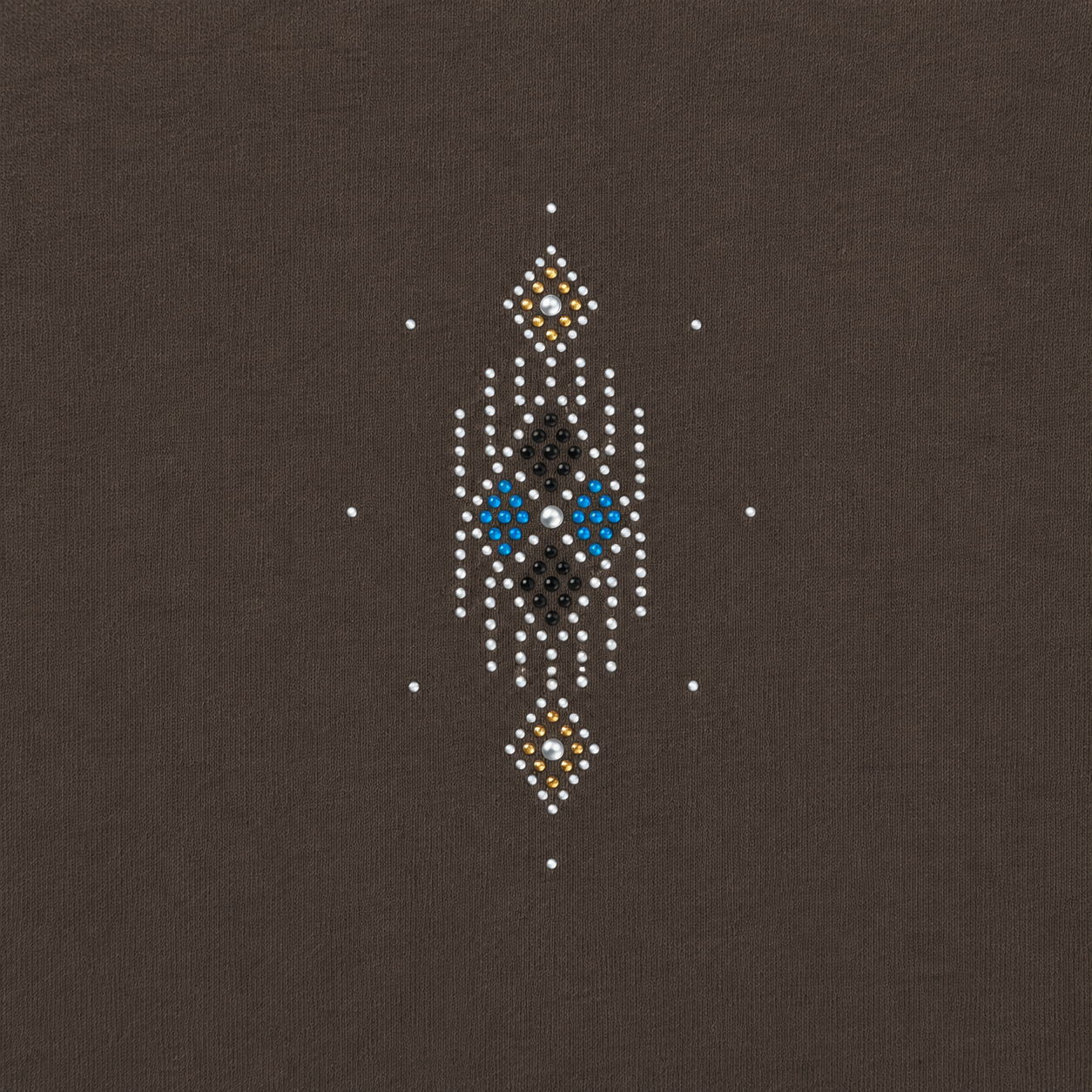 Ladie's Southwestern Rhinestone Long Sleeve Top