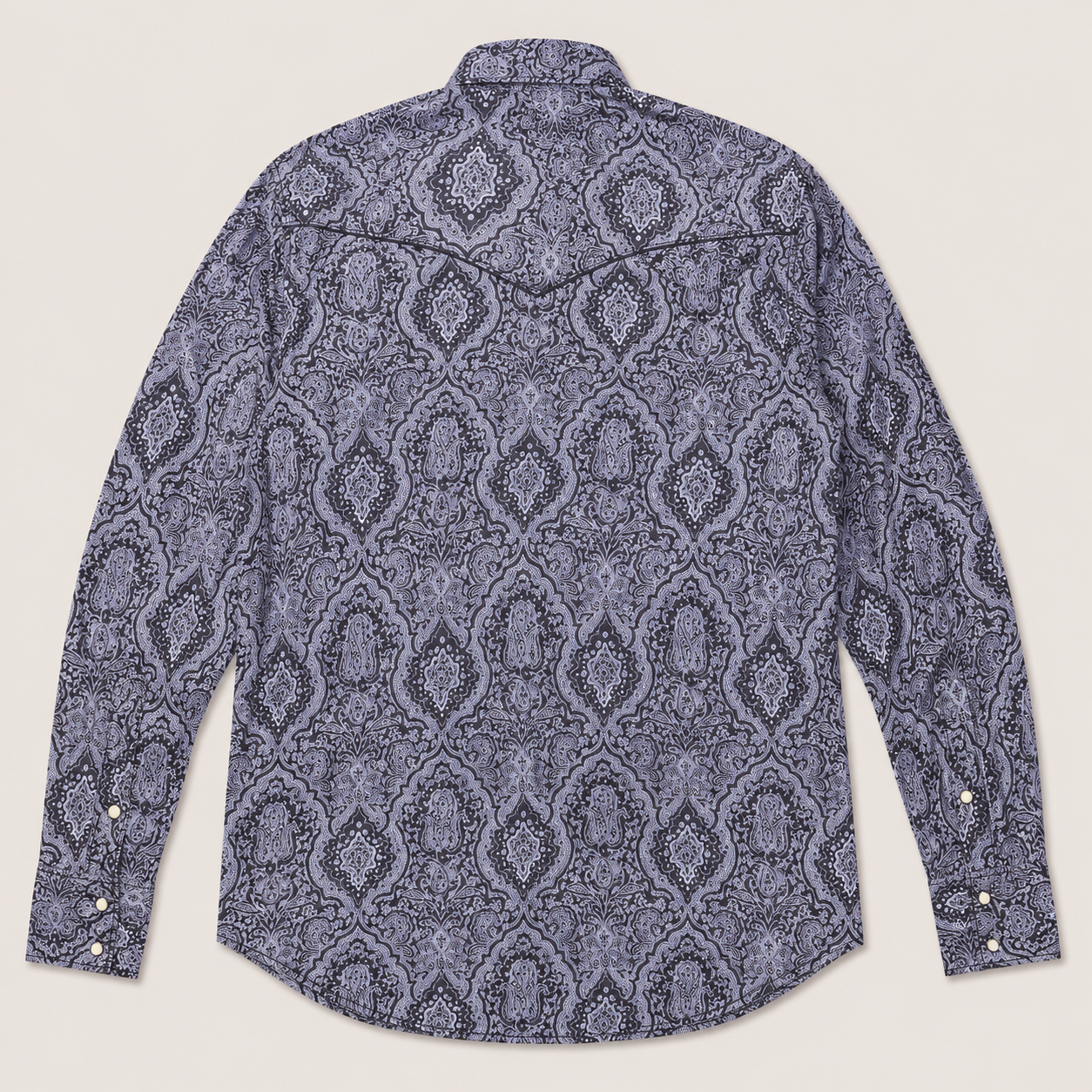 Cowboy Legend Men's Midnight Paisley Western Shirt