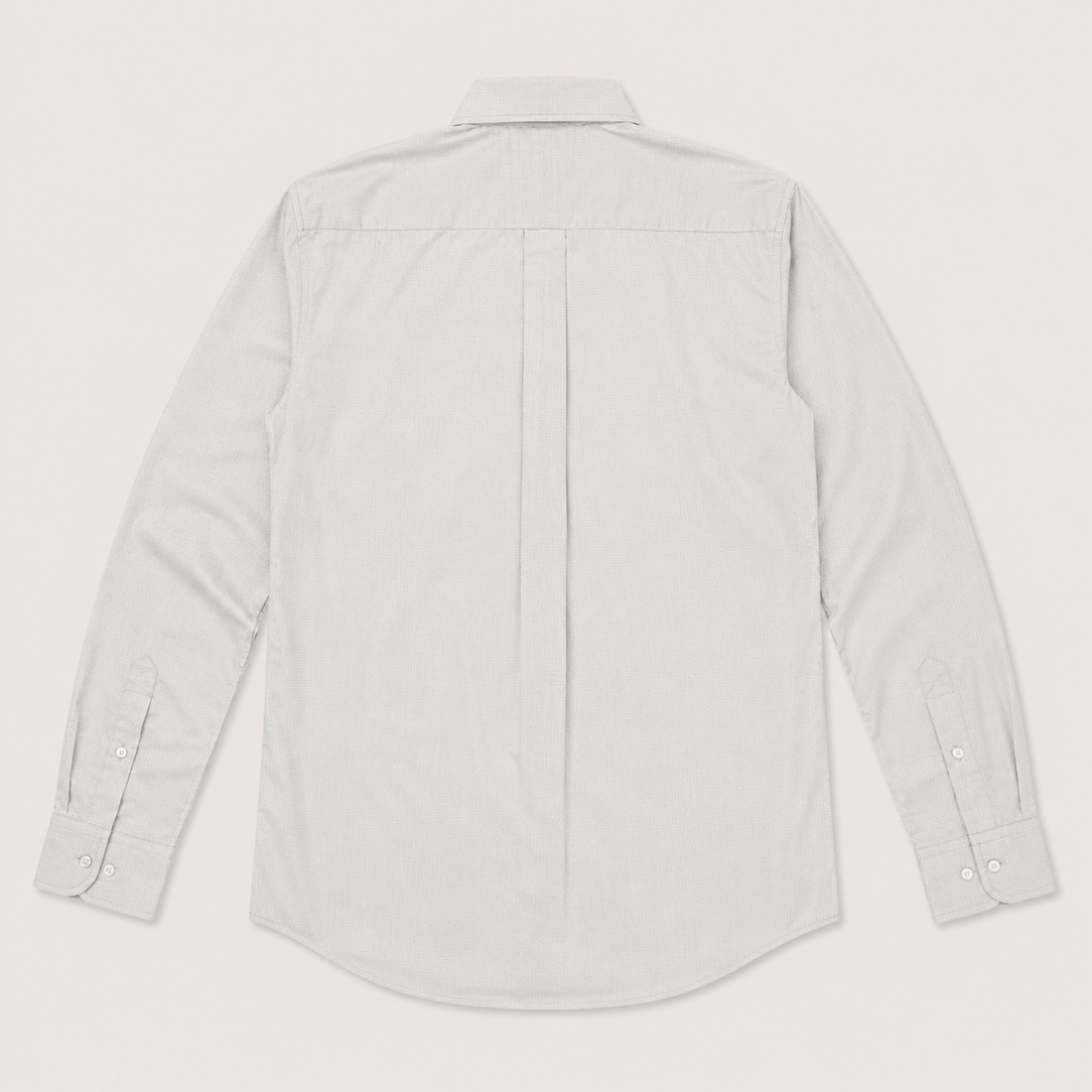 Cowboy Legend Men's Stone Grey/White Micro Print Snap Shirt