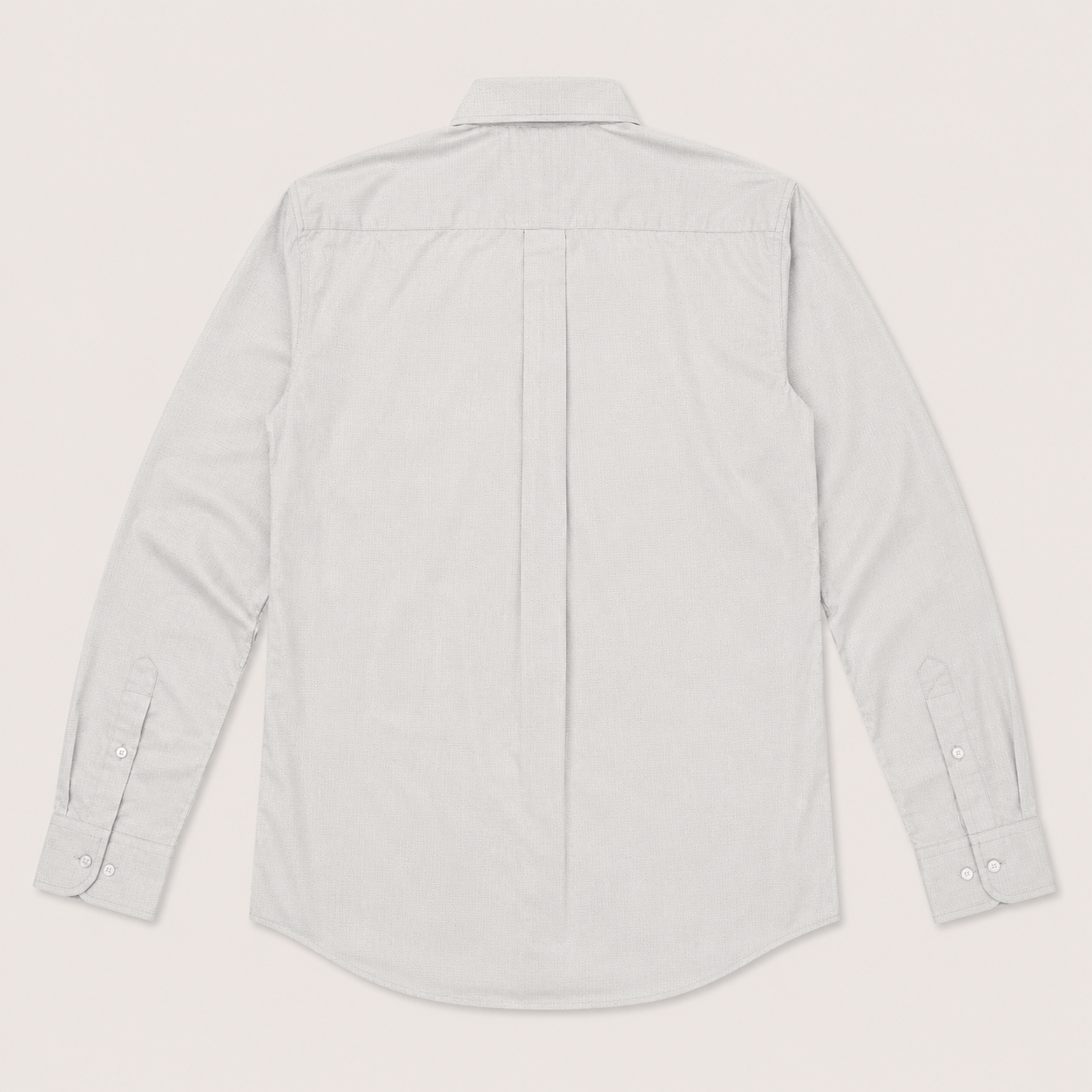 Cowboy Legend Men's Stone Grey/White Micro Print Snap Shirt