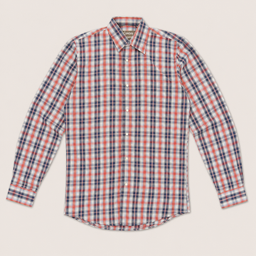Cowboy Legend Men's Americana Plaid Button-Down Shirt